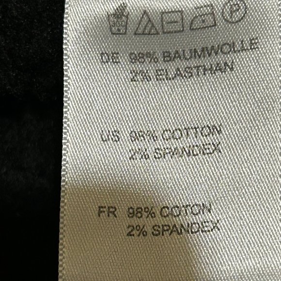 NWT MICHAEL STRAHAN Collection Black Sherpa Lined Jean Jacket Size Large - Picture 7 of 7